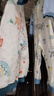 贝肽斯婴儿衣服春夹棉连体衣新生儿宝宝装三层空气棉婴儿连体衣 快乐绿林 80cm 实拍图