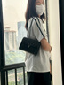 红蜻蜓包包女包2025斜挎单肩包牛皮轻奢小方包送女友七夕情人节礼物 实拍图