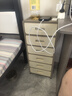 转角收纳柜抽屉式零食置物架玩具收纳储物柜子桌下文件柜床头整理柜 棕-三层带轮-大容量加厚收纳柜 实拍图
