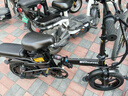 新日（Sunra）新国标折叠电动自行车铝合金代驾电动车锂电池助力电瓶车超长续航迷你小型男女士代步 豪华12减震/A品电芯/15A/45km 实拍图
