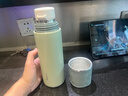 苏泊尔（SUPOR） 保温杯316L不锈钢大容量水杯学生保温杯男女士车载户外便携杯子 水墨绿【茶滤款】500ml 实拍图