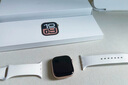 Apple/苹果 Watch Series 10 智能手表GPS款42毫米玫瑰金色铝金属表壳淡桃粉色运动型表带M/L MX1V3CH/B 实拍图