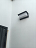 意利普（YILIPU）户外壁灯现代简约阳台别墅门前防水开关款感应款可选楼道灯庭院灯 601款 暖光-18W  - （小号） 实拍图