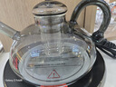 高茗鼠尾玻璃煮茶壶2025新款电陶炉煮茶器财鼠高档加厚茶水分离泡茶壶 诗园炉+财鼠壶 550ml 实拍图