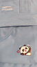 齐心（COMIX）学生补习袋 熊猫牛津布多隔层手提袋 多功能收纳袋拎书袋 旅游美术开学必备用品书包 EA317浅蓝 实拍图