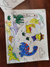美乐童年儿童涂鸦涂色画卷绘画卷纸不脏墙随心贴幼儿园绘画玩具恐龙奇遇记 实拍图