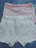 尼多熊女童内裤安全裤防走光宝宝平角内裤打底裤儿童四角短裤 粉+白 M 实拍图