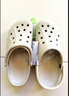 CROCS卡骆驰洞洞鞋贝雅男鞋女鞋轻便耐磨一脚蹬拖鞋休闲鞋|10126 黑色-001 44 (280mm) 实拍图