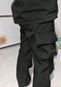 Homlean美式机能伞兵工装裤男春夏宽松小众阔腿休闲登山长裤S6603深灰XL 实拍图