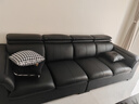 酷比得真皮沙发小户型家用轻奢现代极简意式皮沙发客厅 2.8米直排四人位 【接触面】2.2mm进口真皮 实拍图