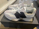 NEW BALANCE NB327官方秋冬休闲鞋男鞋女鞋情侣舒适增高鞋百搭潮流厚底运动鞋 米灰色/白色 MS327FE 40 (脚长25cm) 实拍图
