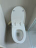 JOMOW家用普通马桶虹吸式麒麟冲刷系统防溅泡沫盾大冲力防臭落地坐便器 M45麒麟冲刷【脚踢冲水】一级水效 250/300/350/400 坑距下单备注 实拍图