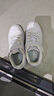 安踏童鞋小白鞋儿童运动鞋男女同款春季新品白色低帮板鞋学生休闲鞋子 【店长推荐】白/雾灰8088-4（男女同款） 32 鞋内长20cm 实拍图