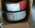 鸿雁电线BV1BV2.5BV4国标平方铜芯线家用铜线纯铜电源单芯电缆线100米 BV2.5平方绿色（100米） 实拍图