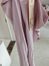 ubras25年新羽绒化羊毛肌底裤女士保暖裤锁温打底秋裤倍暖 兰花烟色L 实拍图