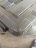 星优透明收纳箱大容量家用衣柜衣物塑料盒子玩具整理箱后备箱收纳盒子 S-灰透款【长28宽20高14.5】 实拍图