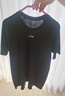 悠途（UTO）向氢男士速干T恤户外运动短袖专业马拉松跑步上衣 经典黑  XL  实拍图