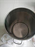 红孚304不锈钢桶商用带盖不锈钢汤桶加厚大容量汤锅油桶圆桶米桶水桶 直径25高度25汤桶加厚 实拍图