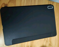 毕亚兹 适用2022/21款华为MatePad 10.4平板电脑悦动版保护套 全包智能休眠保护壳防摔皮套 PB220黑色 实拍图