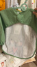 beedoll蓓兜儿童罩衣围兜防水防脏婴儿护衣饭兜宝宝画画围裙 小熊+小兔 实拍图