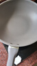 炊大皇 炒锅不粘锅 易洁少油烟平底煎炒锅32cm 电磁炉通用 瓷晶CJ32CG 实拍图
