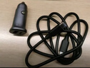绿联车载充电器数据线套装 点烟器一拖二 内含PD30W车充+PD60W双C线 实拍图