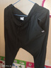 冰丝裤子男士夏季薄款空调裤运动裤速干休闲宽松大码直筒裤NB7576 黑色平脚 3XL （145-160斤） 实拍图