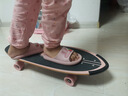 迈卡龙S7陆地冲浪板初学者滑板成人儿童专业刷街代步免蹬地陆冲板大鱼板 S7-30寸木纹 实拍图