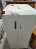 纯奢（CHEYSIR）五轮超大容量行李箱万向轮PC拉杆箱男女学生旅行箱密码箱包皮箱子 经典款-珍珠白·减震刹车功能 30英寸 -抗菌内里【创新5轮-长途出差/出行】 实拍图