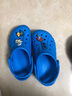 CROCS卡骆驰贝雅儿童洞洞鞋男女童户外包头沙滩鞋拖鞋/207013/207012 海蓝-456 30 (180mm) 实拍图