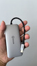 毕亚兹 Type-C 8合1扩展坞USB分线器HDMI/读卡/USB/网口/PD充电 笔记本电脑苹果华为转换器转接头 实拍图