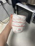 釉下彩可爱卡通碗碟套装家用高颜值陶瓷碗筷盘餐具 小猪碗4碗 4件套 实拍图