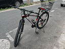 金武端自行车成人山地车公路赛车单车骑行变速超轻越野中学生初中青少年 顶配版-辐条轮-黑红色 27.5寸24速 实拍图