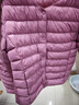 雪中飞羽绒内胆女轻薄羽绒服女短款新款内搭外穿修身 玫粉色 S (155) 实拍图