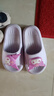 猪爸爸儿童拖鞋女童夏季2025新款室内防滑6-12岁三丽鸥宝宝亲子拖鞋紫21 实拍图