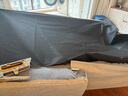 乐怡夏新款沙发底布无纺布餐桌椅底布黑色布料加厚黑布维修沙发底布工具 手动枪+枪钉一盒+起钉器 实拍图