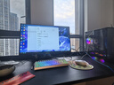LGJP【300万人+购】全新27英寸显示器27英寸电脑显示器升降高清4K160hz办公屏幕设计电竞游戏显示屏 27英寸【1k180Hz】3A游戏 直黑 实拍图