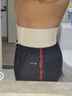 Jherz日本进口护腰带腰间盘盘突出夏季超薄男女士腰椎间窄腰托腰肌劳损 白色 XL 实拍图