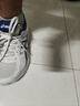 亚瑟士ASICS男鞋透气跑鞋运动鞋缓震舒适跑步鞋 GEL-CONTEND 4 米白色/蓝色 42 实拍图