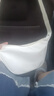 【轻便斜挎包】尼龙斜挎包包女包饺子包腋下包百搭单肩帆布包 白色热销款 实拍图