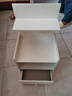 修乐床头柜简约现代家用卧室收纳柜2024新款床头置物架出租房用小柜子 【单抽】暖白色33*26*60cm 实拍图