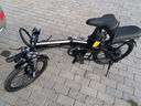 凤凰（Phoenix）电动车锂电池助力车折叠代驾车长续航男女士成人电动自行车电瓶车 20寸风雅/辐条轮/单速/黑色 10AH电动续航30公里 实拍图