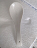 家用大号微波炉专用碗盘碟子加热耐热器皿耐高温用具陶釉下彩精致 陶瓷小白勺1个装 实拍图