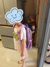 Edison小学生书包1-3年级卡通轻便减负防泼水儿童出游背包 22992-7紫色 实拍图