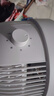 美的（Midea）空气循环扇电风扇落地扇立式轻音节能家用风扇低噪大风量转页扇卧室宿舍摇头循环轻羽扇国家补贴 【整屋循环 四季可用】FGA24TS 实拍图
