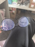 策视明赵今麦同款黑框眼镜近视女可配有度数大框显脸小素颜神器眼睛镜架 早八亮黑色 0度防蓝光 实拍图