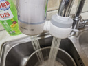 九阳净水器水龙头台式前置净水机家用厨房过滤器可视化全新升级龙头机JYW-RT1800 1机4芯套装 实拍图