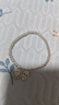 臻汇银999足银手链女平安喜乐手串纪念日时尚首饰生日礼物送女友闺蜜 实拍图