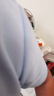 京东京造【汗渍无痕】polo衫男短袖男士t恤衣服男装 雾霾蓝2XL 实拍图