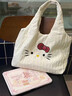 优歆HelloKitty女包帆布包包大容量托特包通勤包单肩包帆布袋高颜值 【KT单肩包】 长33宽32cm 实拍图